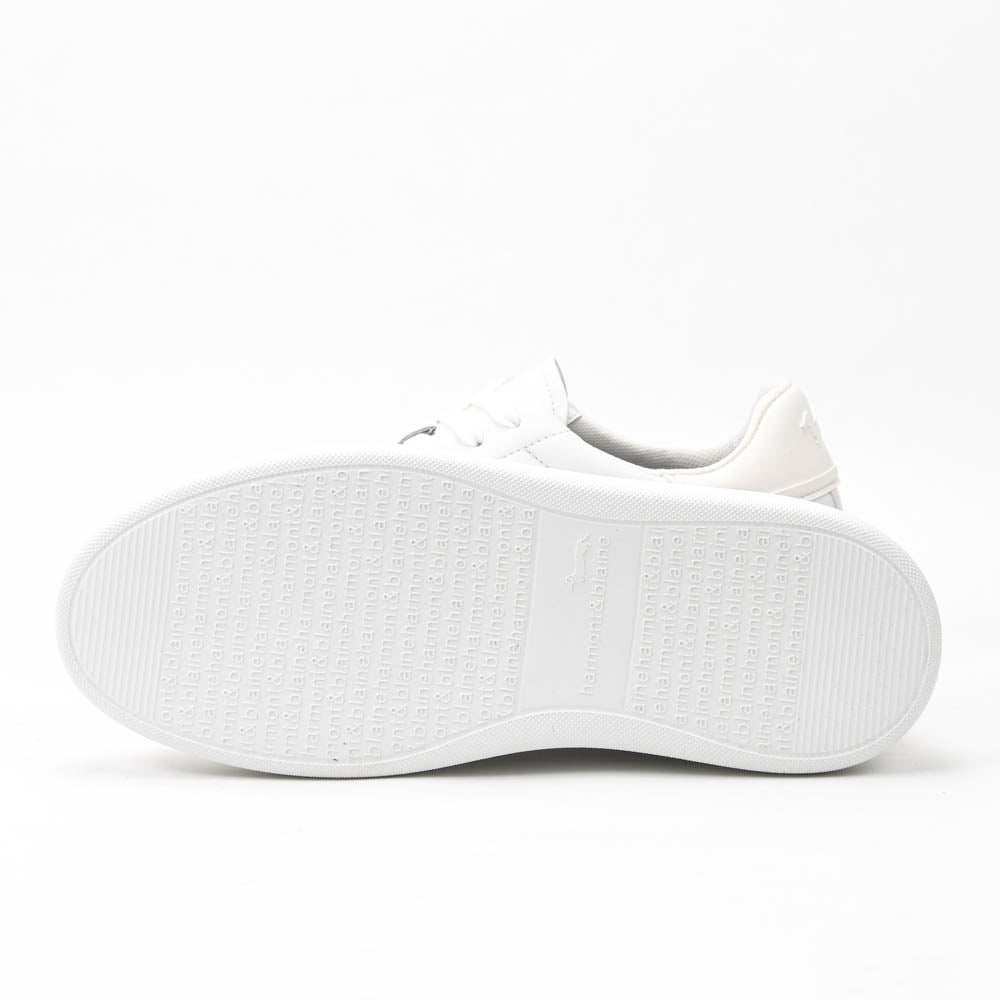 Harmont and Blaine Calf Gum Sneakers Homme EFM252-020-AA0-A0