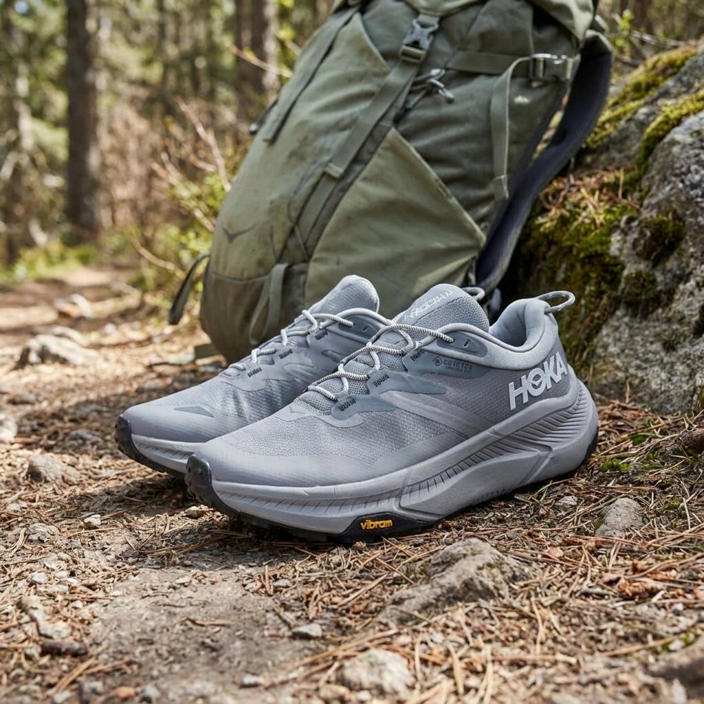 HOKA Transport GORE-TEX Forest Floor Limestone Sneakers 1133957-FGLCT
