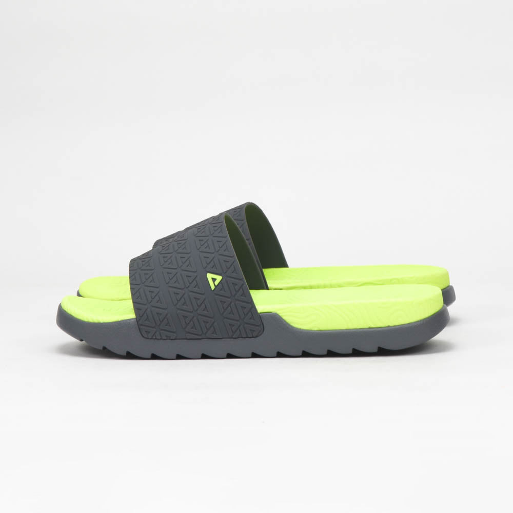 PEAK SLIPPERS DK.GREY YELLOW E02767L