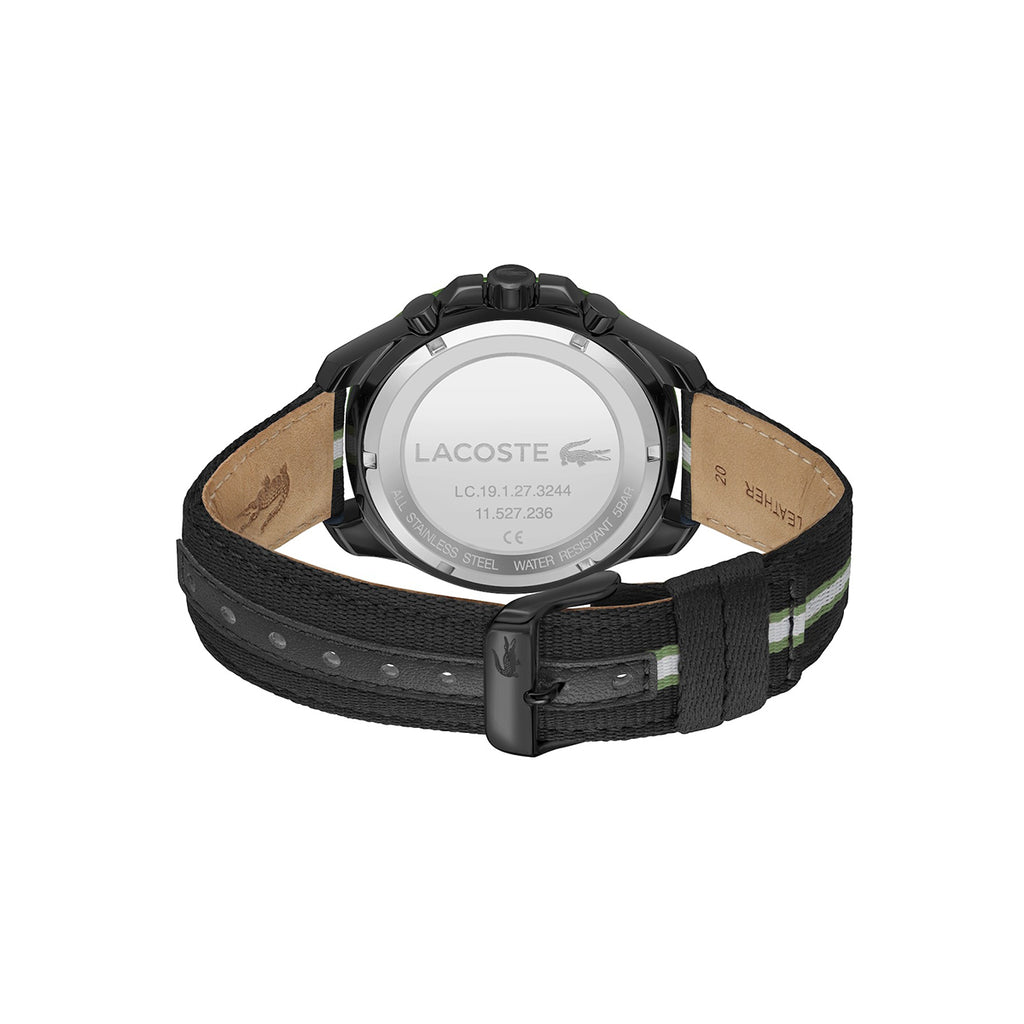 MONTRES Lacoste Toronga Dual Time Date Noir / Vert 2011341