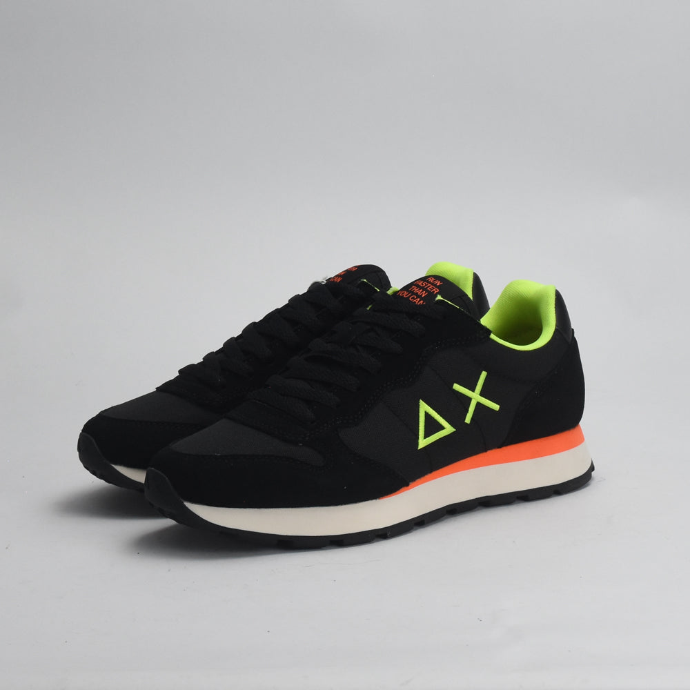 BASKET SUN68 TOM FLUO 11 NERO Z44102-11