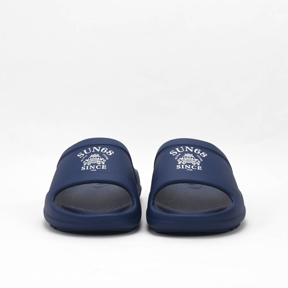 SUN68 Slippers Mono X36113-0701-NAVYBLUE-BIANCO