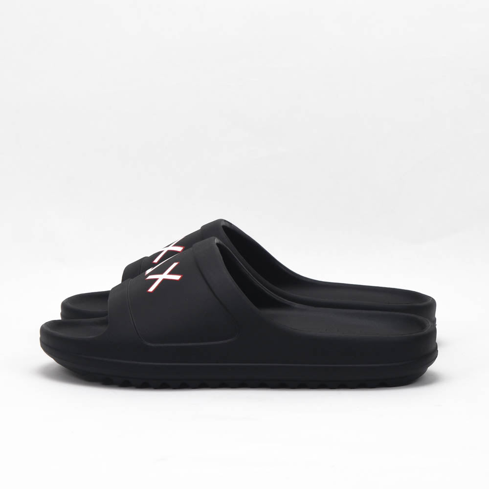 SUN68 Slippers Monoblock X36114-1110-NERO-ROSSO