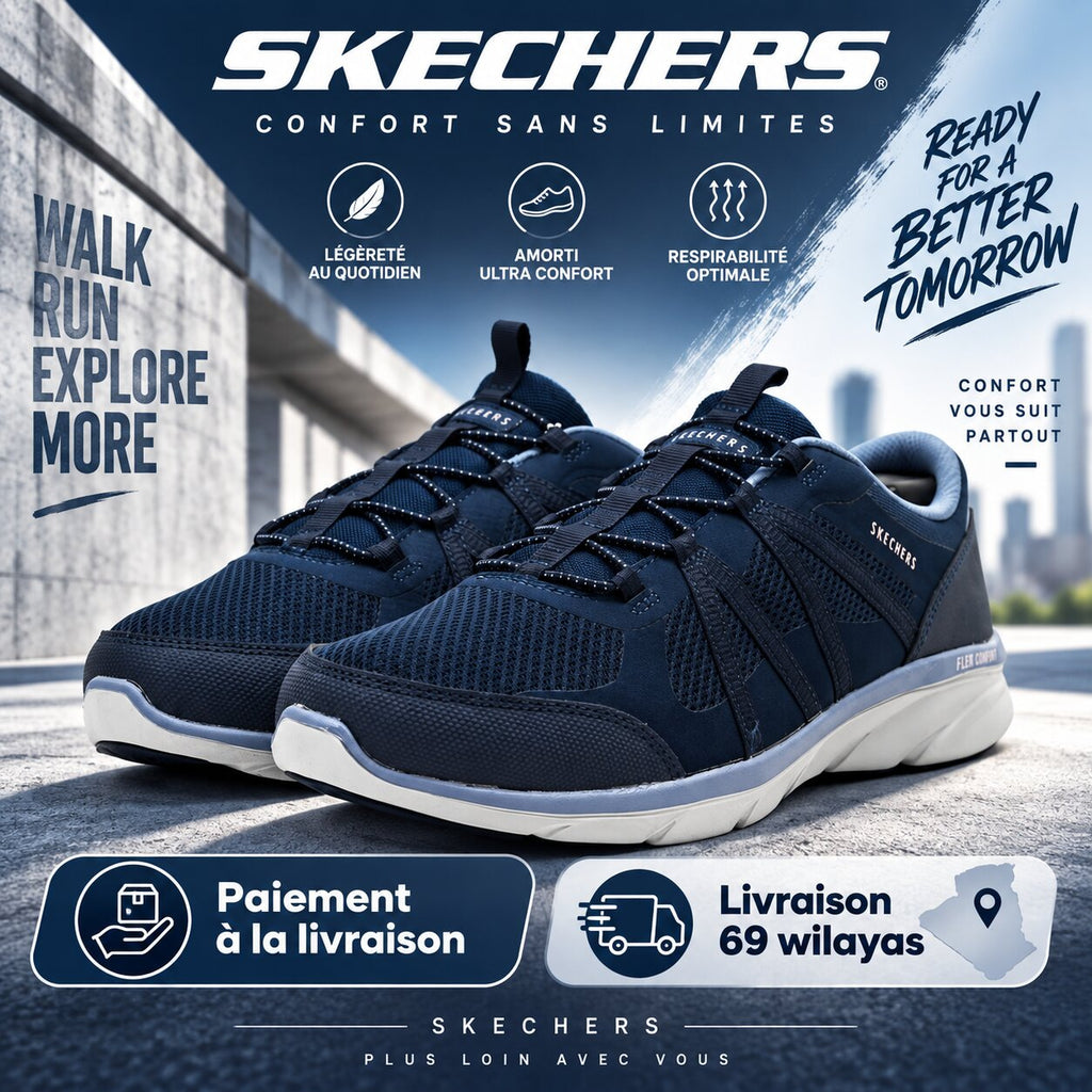 Skechers D'Lux Comfort – Surreal Sneakers 104347-NVBL