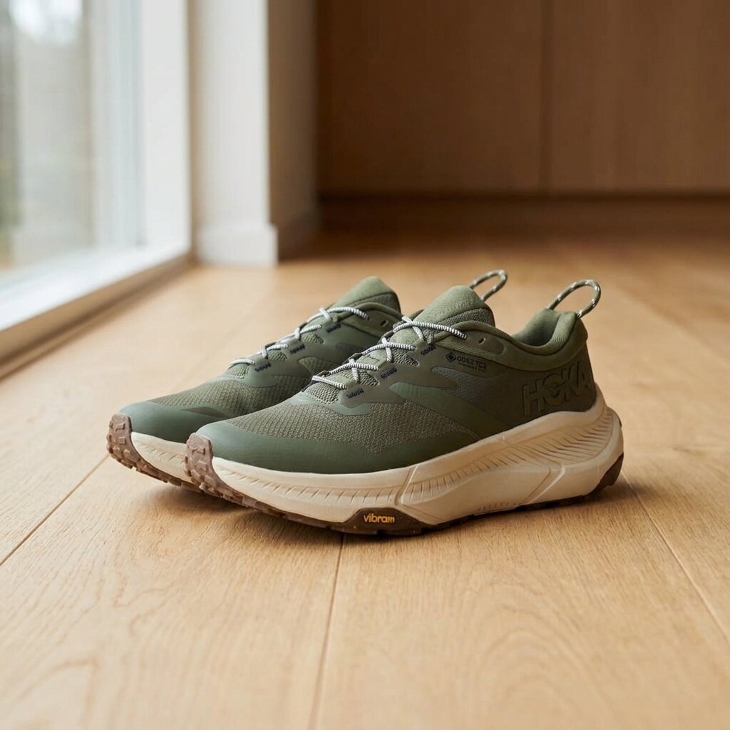 HOKA Transport GORE-TEX Slate Oat Milk Sneakers 1133957-STTM