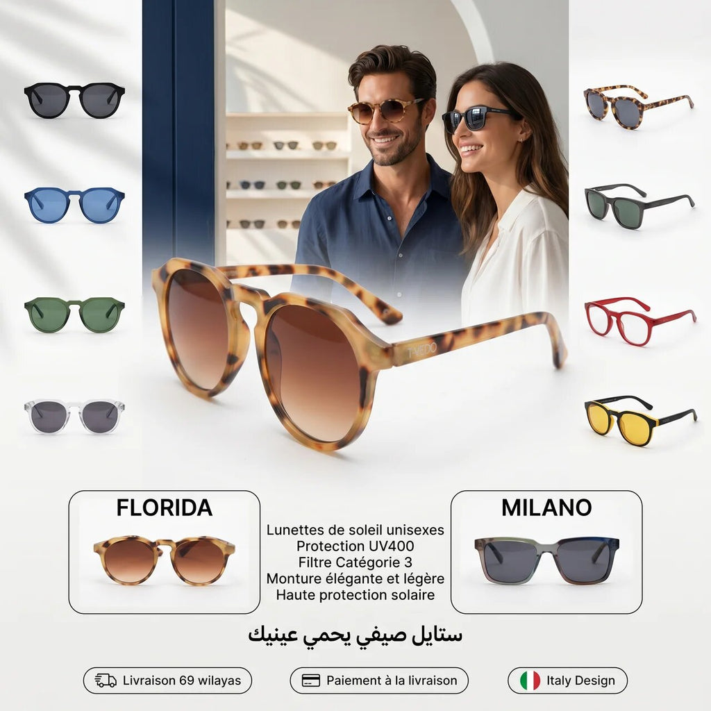 Lunette de soleil T-Vedo Sun Florida Mac. Mar. Chiaro 8032539567657