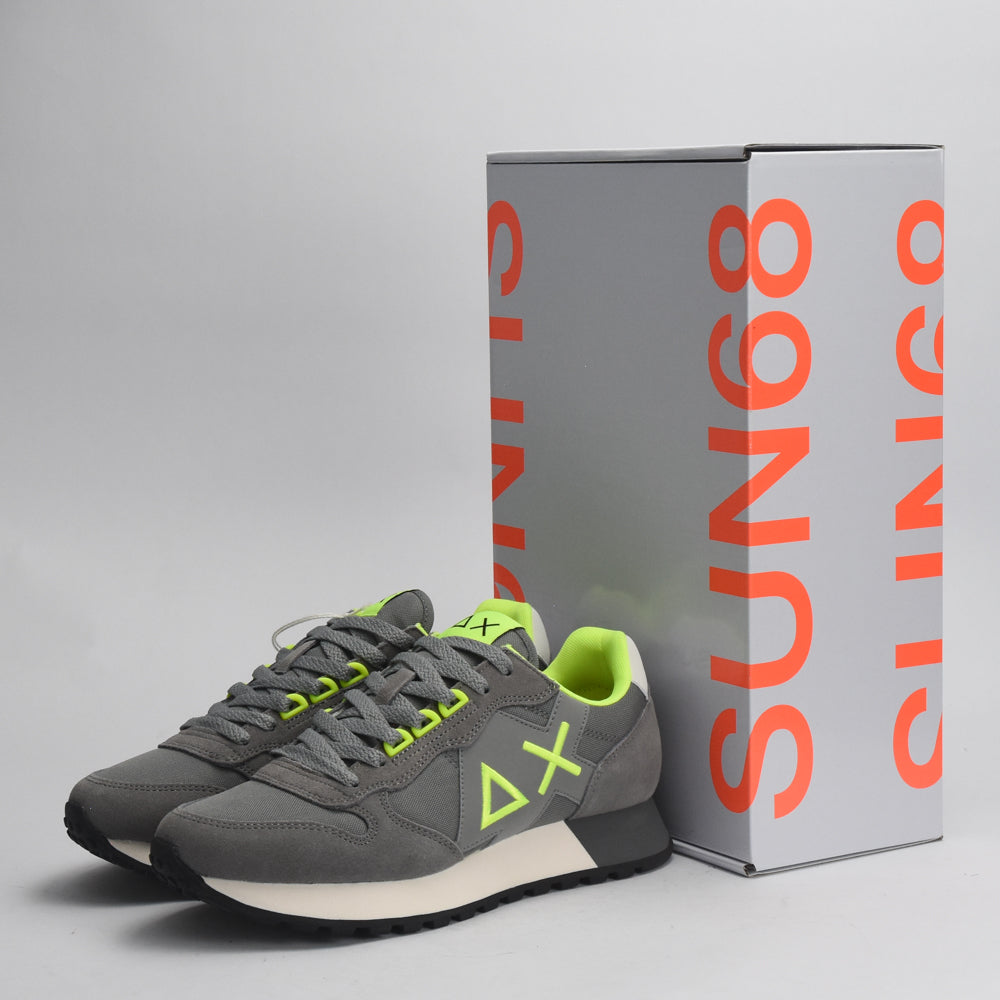 BASKET SUN68 JAKI FLUO 34 GRIGIO MEDIO Z44115-34