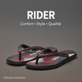 RIDER R1 INK AD BLACK/RED/GREY 10611AY722