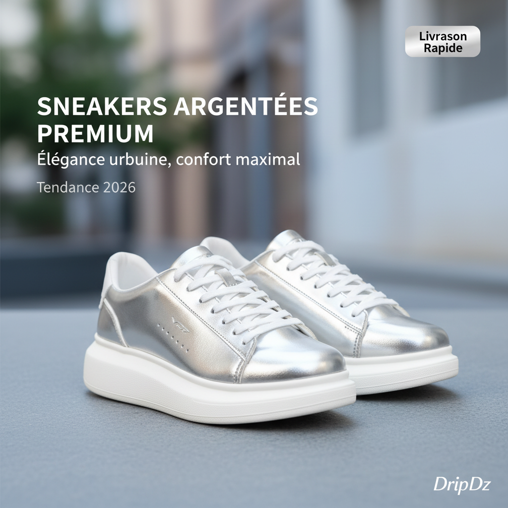 VO7 SHOES ELYSEE SILVER CH-ELY-S