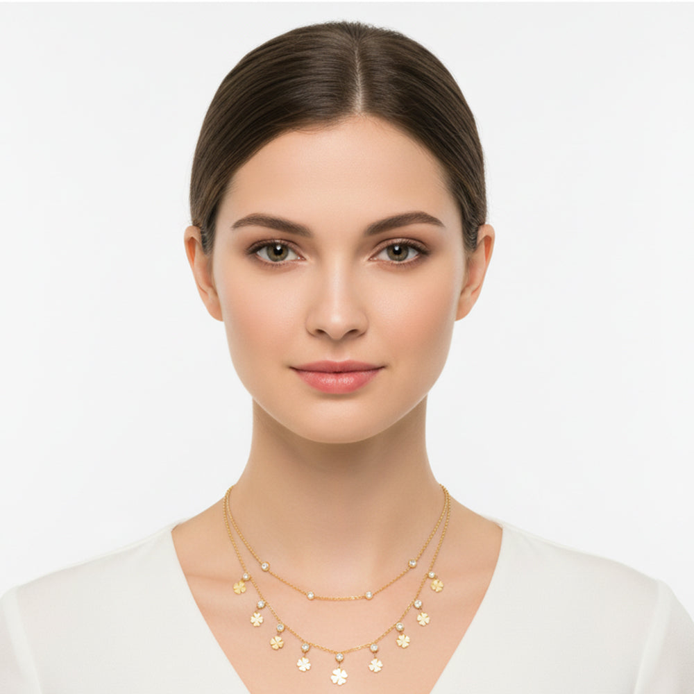 Collier Double Chaine N°57