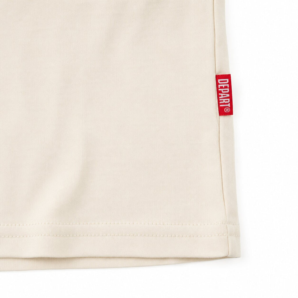 Départ Homme T-shirt Oversize-Beige MT319-G23-014084