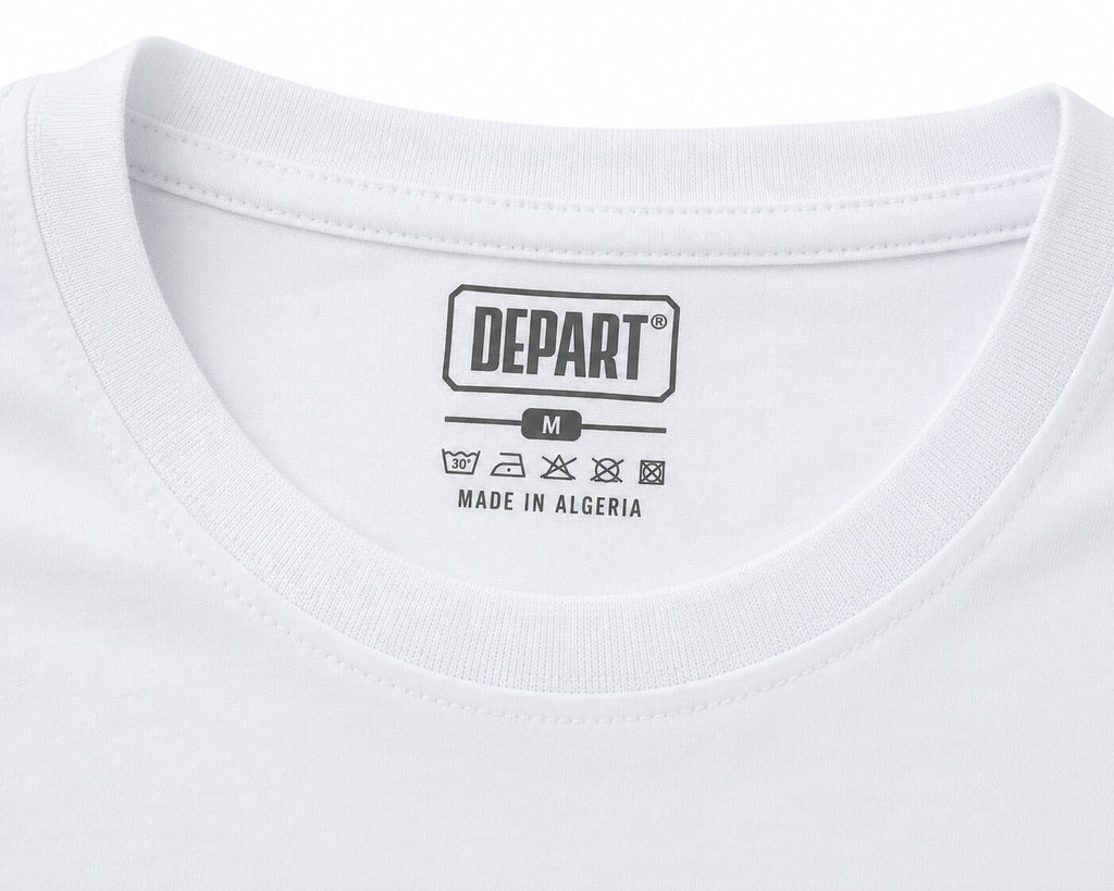 Départ Homme T-shirt Oversize Blanc MT319-G23-014071