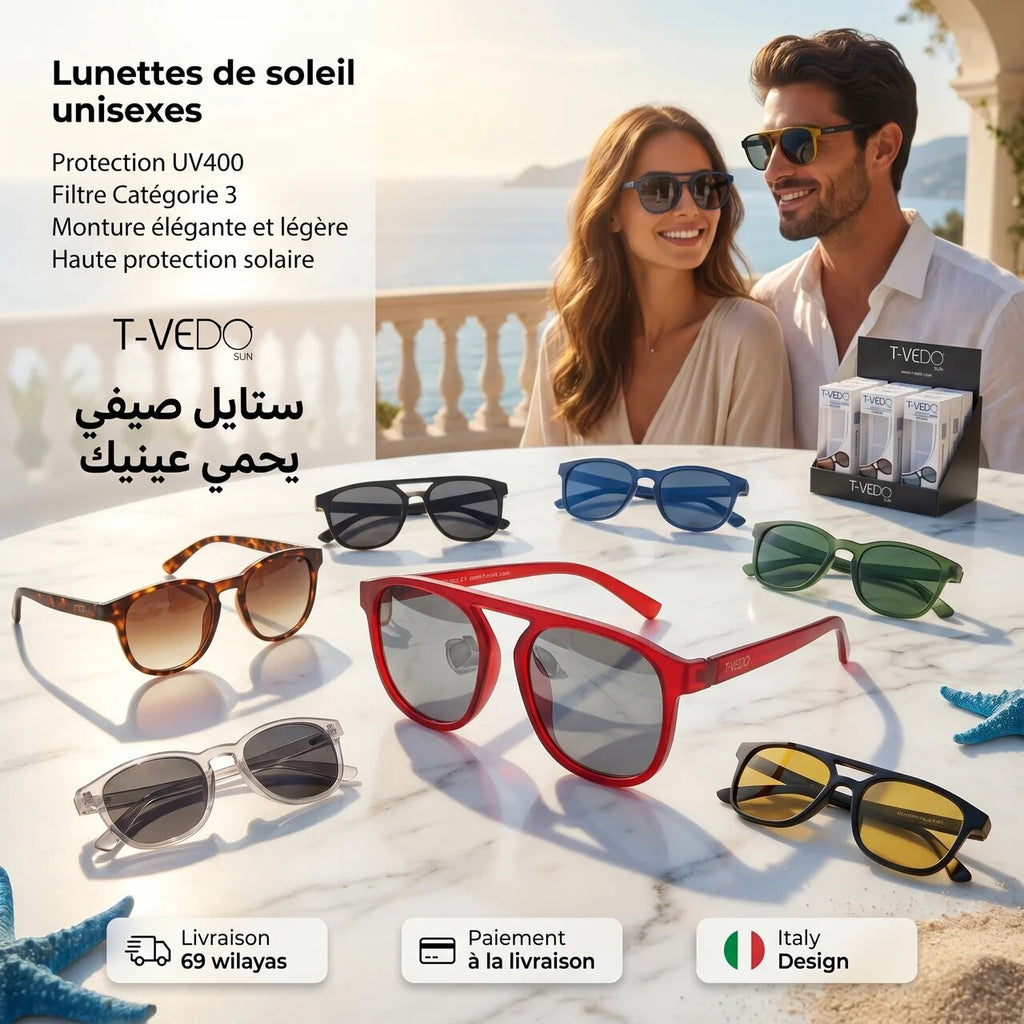 Lunette de soleil T-Vedo Sun Milano Rosso 8032539567596