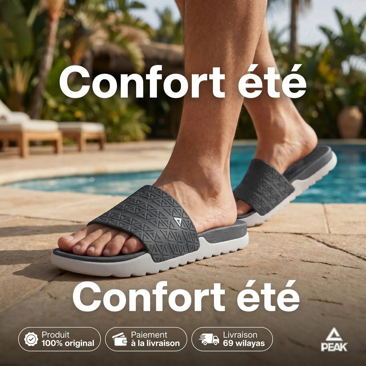 PEAK SLIPPERS E02767L-2322