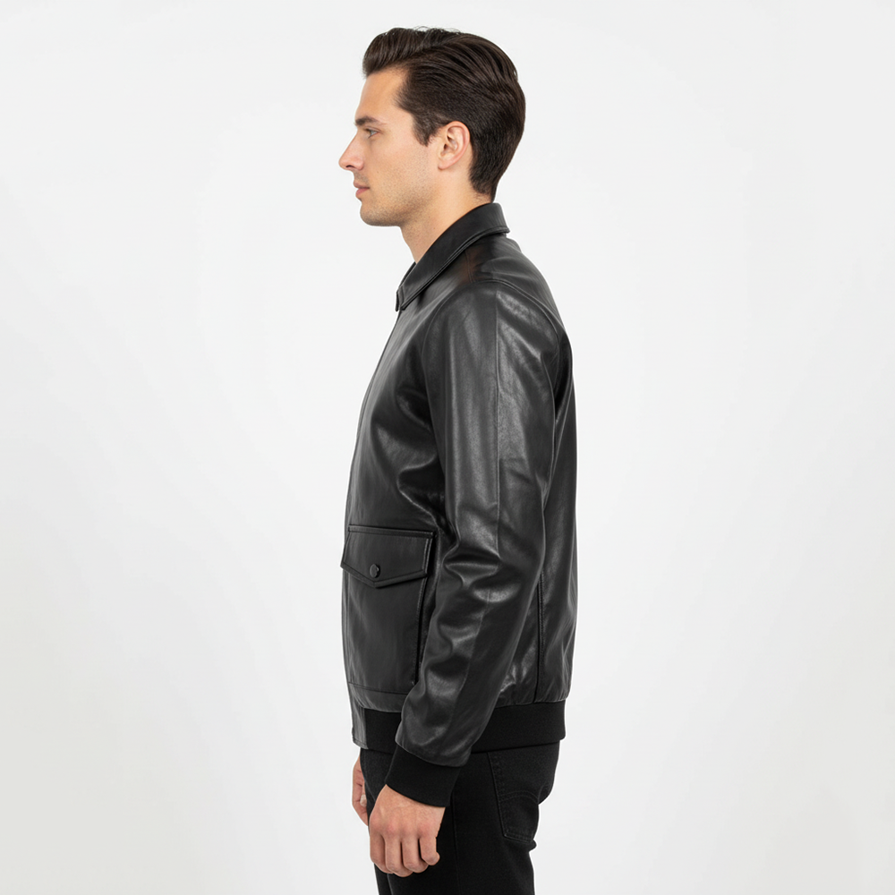 VESTE HOMME MASSIMO A-2502-BLACK
