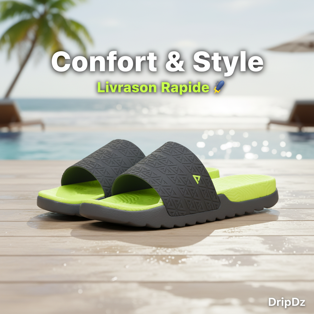 PEAK SLIPPERS DK.GREY YELLOW E02767L