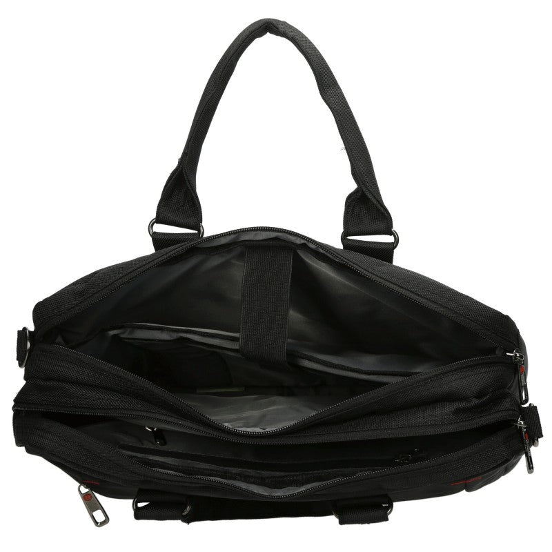 إنريكو بينيتي كورنيل 47232-001 حقيبة كمبيوتر سوداء