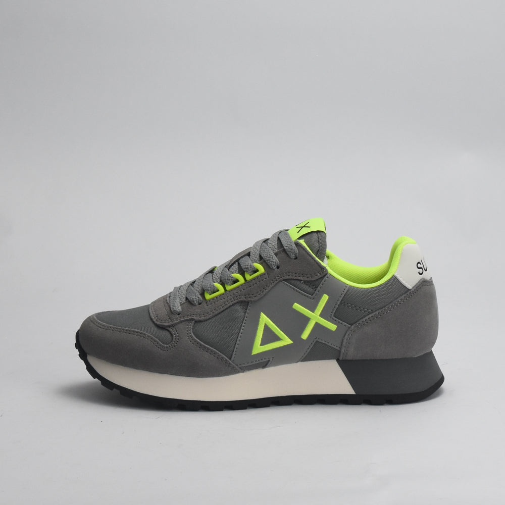 BASKET SUN68 JAKI FLUO 34 GRIGIO MEDIO Z44115-34