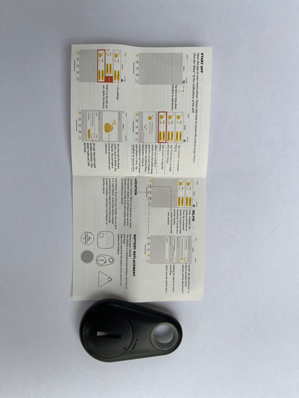 Traqueur Anti-Perte Bluetooth