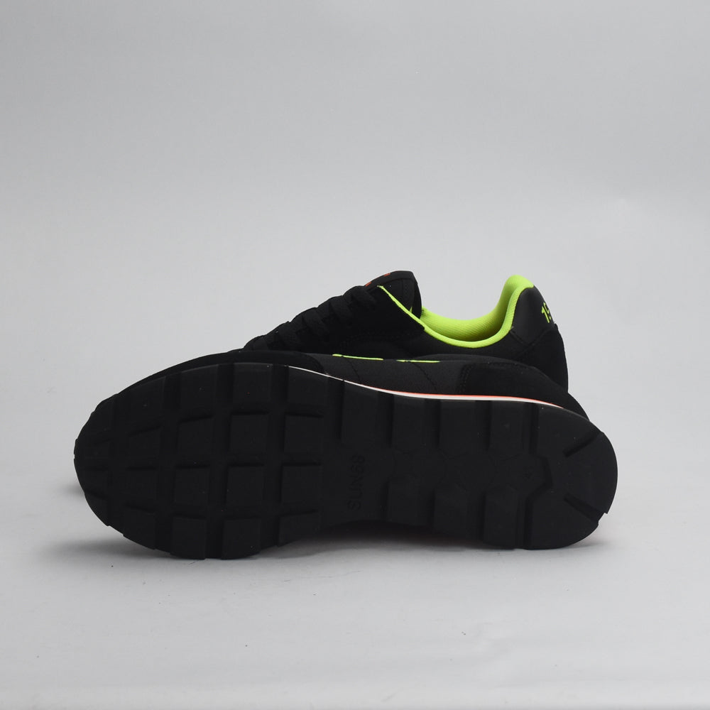 BASKET SUN68 TOM FLUO 11 NERO Z44102-11