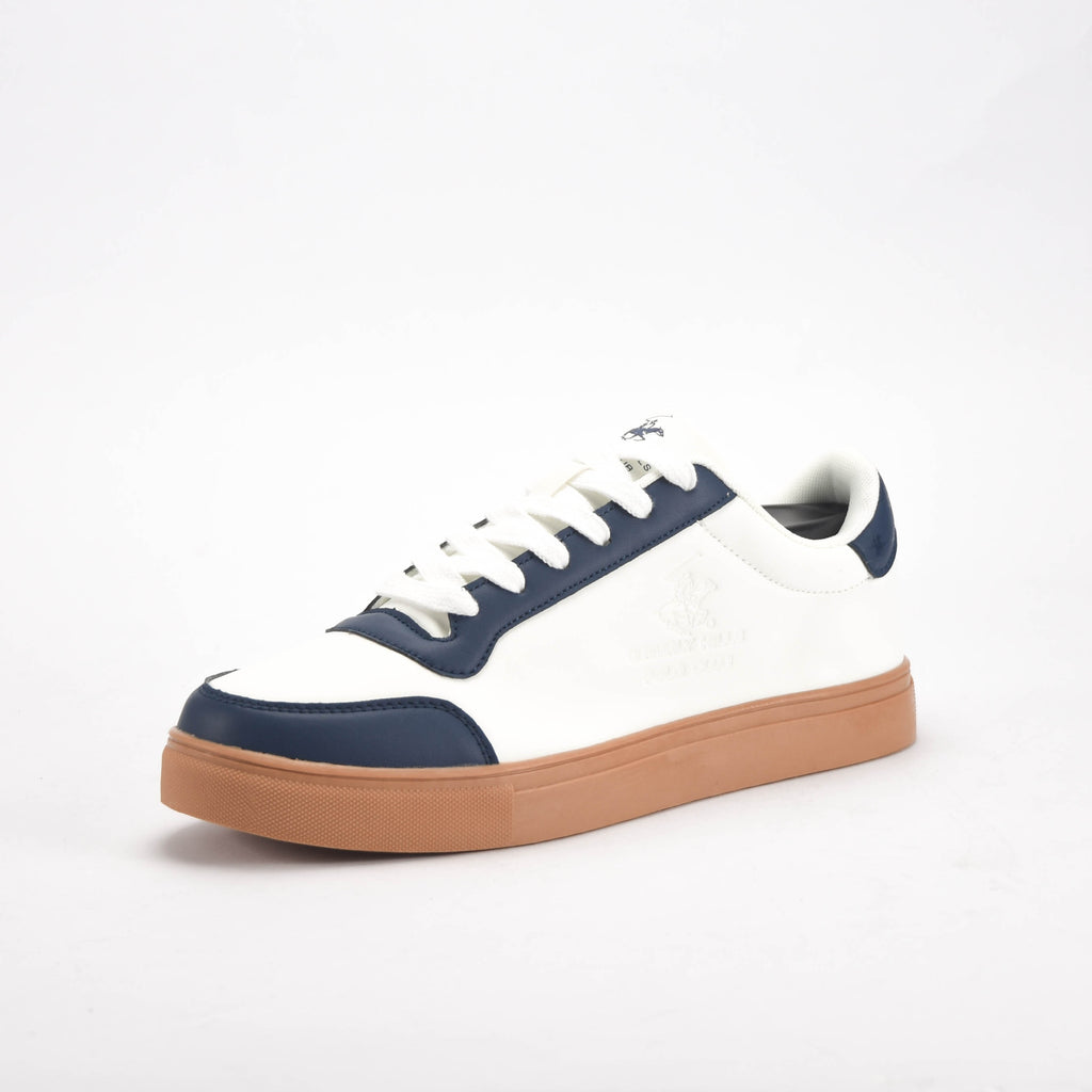 POLO BASKETS POUR HOMME BPLR23-105-WHT-NAV