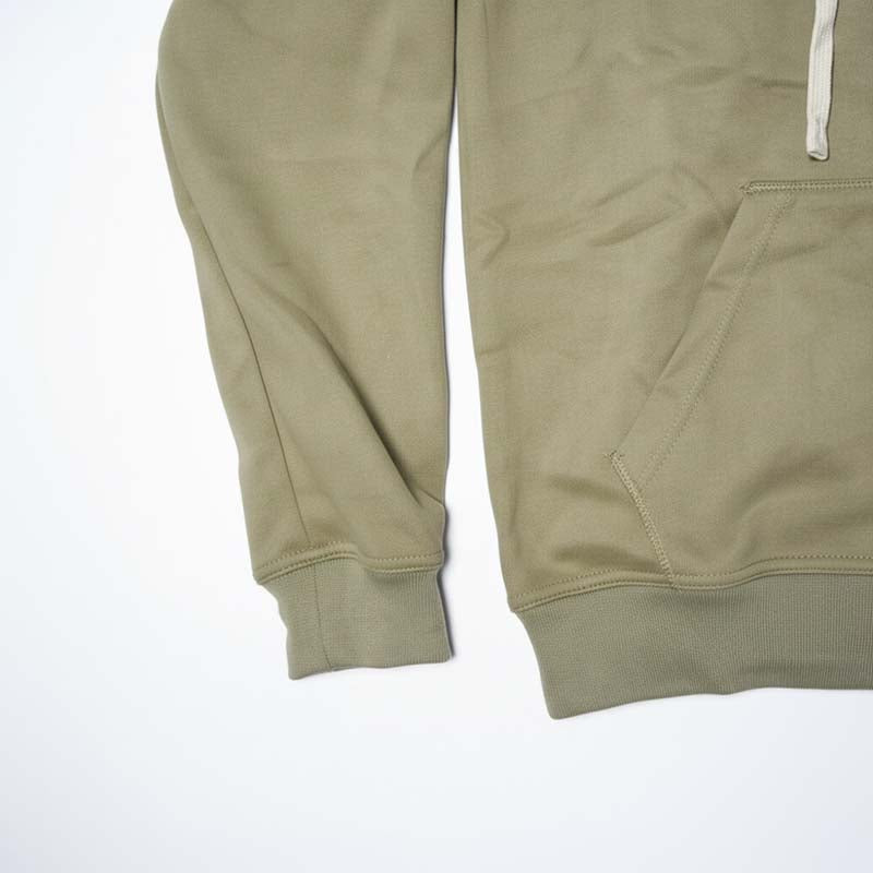 Sweat à capuche zippé homme VERT KHAKI  DL-14VK