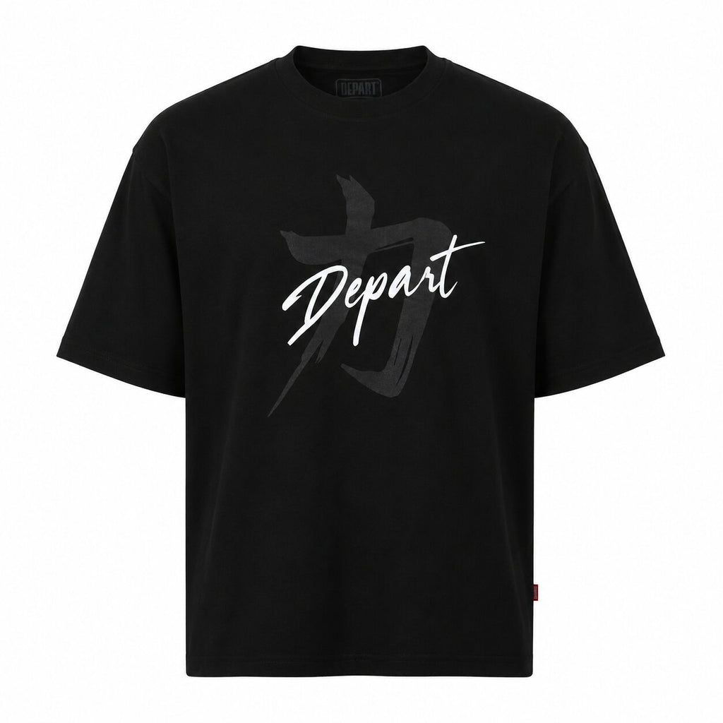 Départ Homme T-shirt Oversize Black MT319-G23-014069
