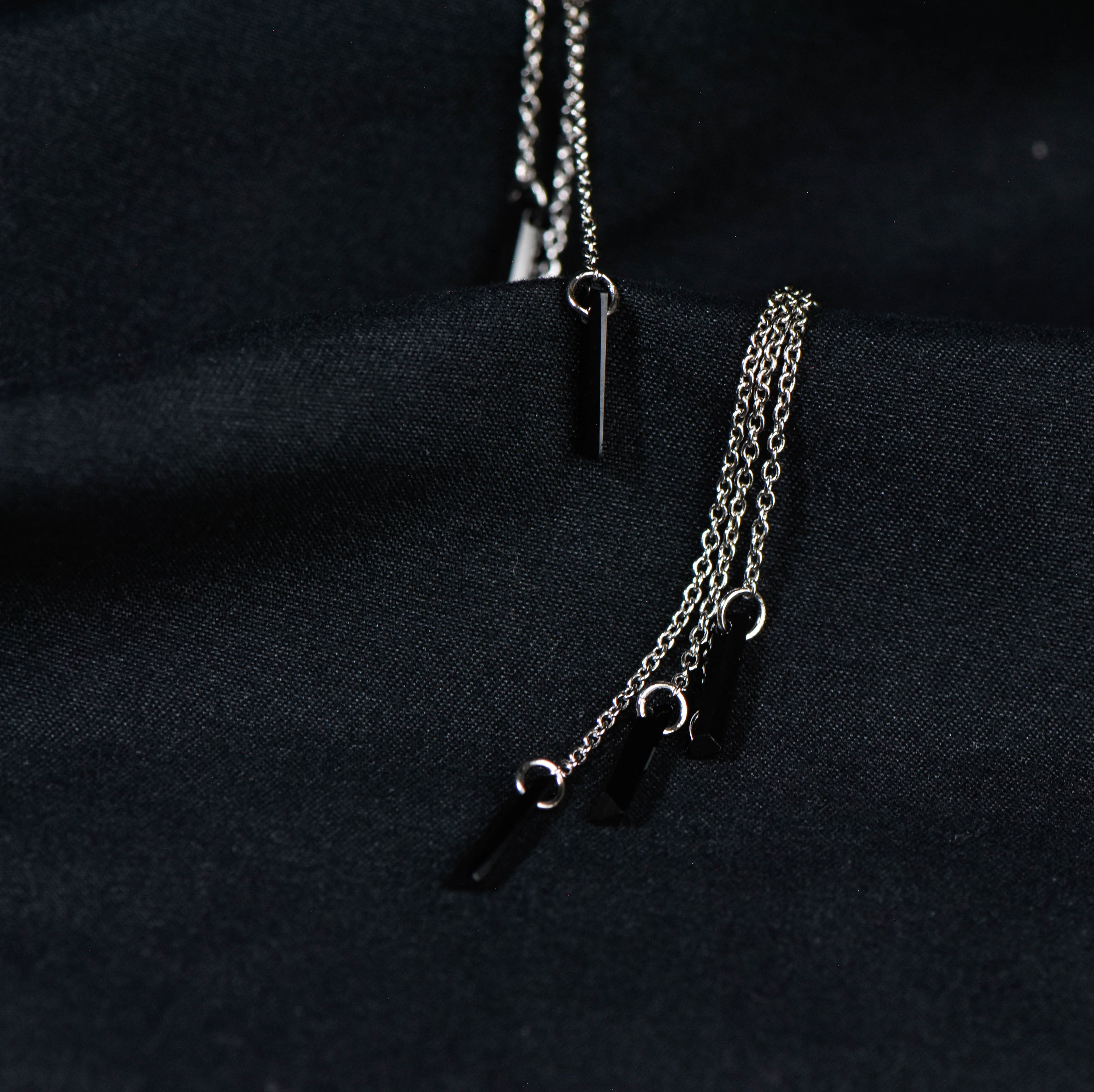 GEOMETRIC CEYLONITE  EARRINGS