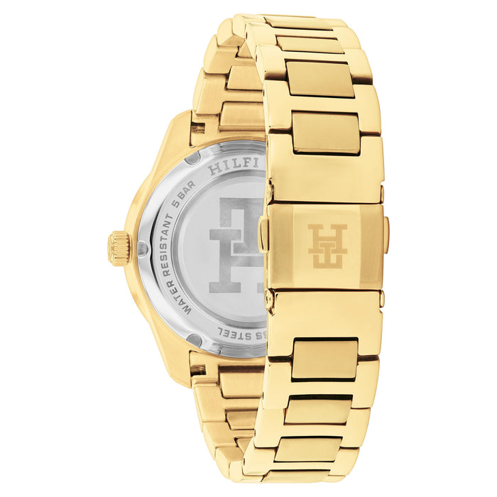 Montre Tommy Hilfiger Gold Steel Silver Dial 1782758