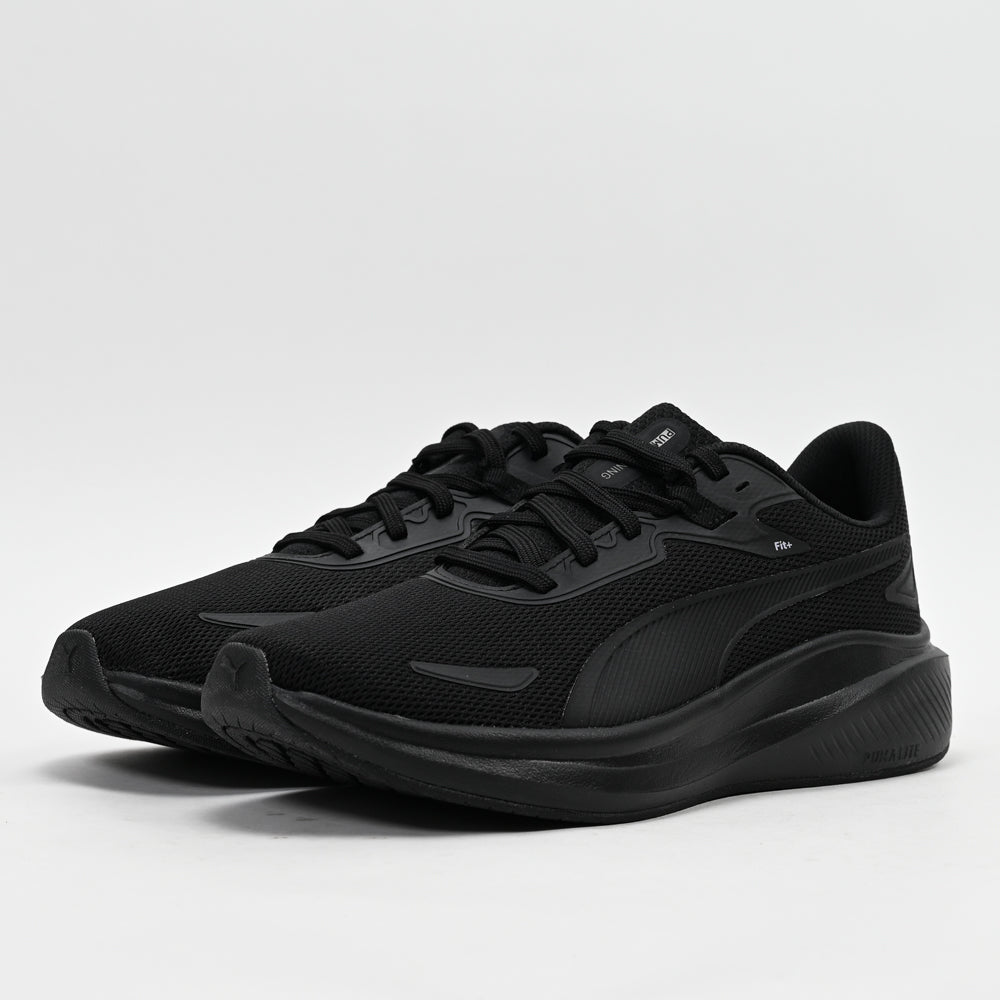 PUMA Skyrocket Lite — baskets running homme noir détail