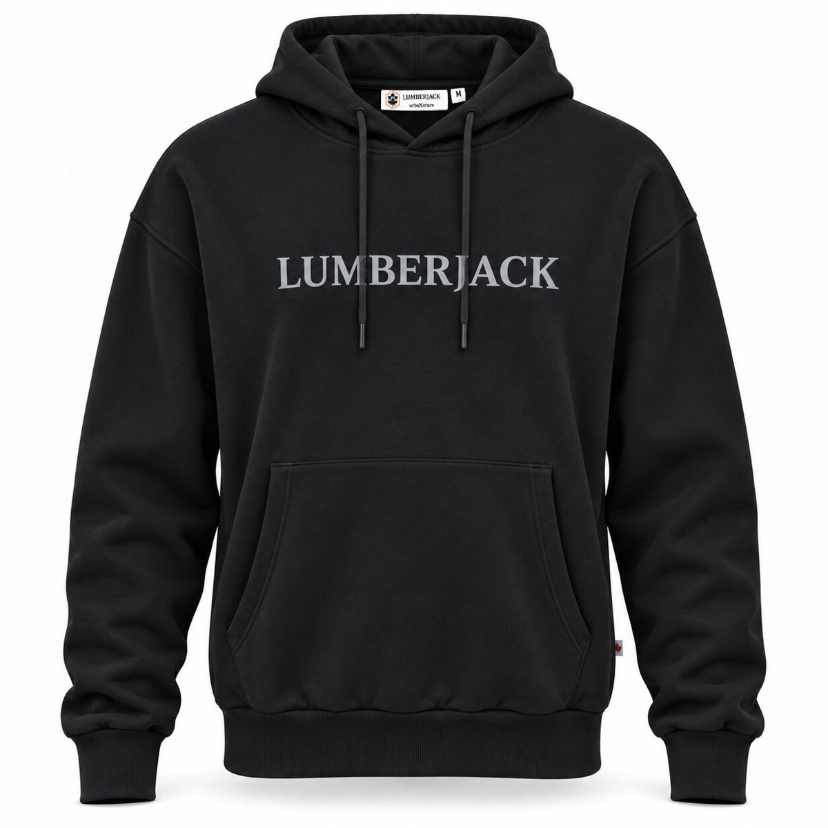 LUMBERJACK HOODIE LBJ-00202-BLK