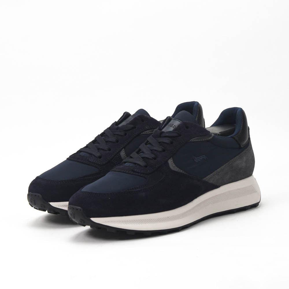 Harmont and Blaine Camoscio Tex Sneakers Homme EFM252-060-A70-A6