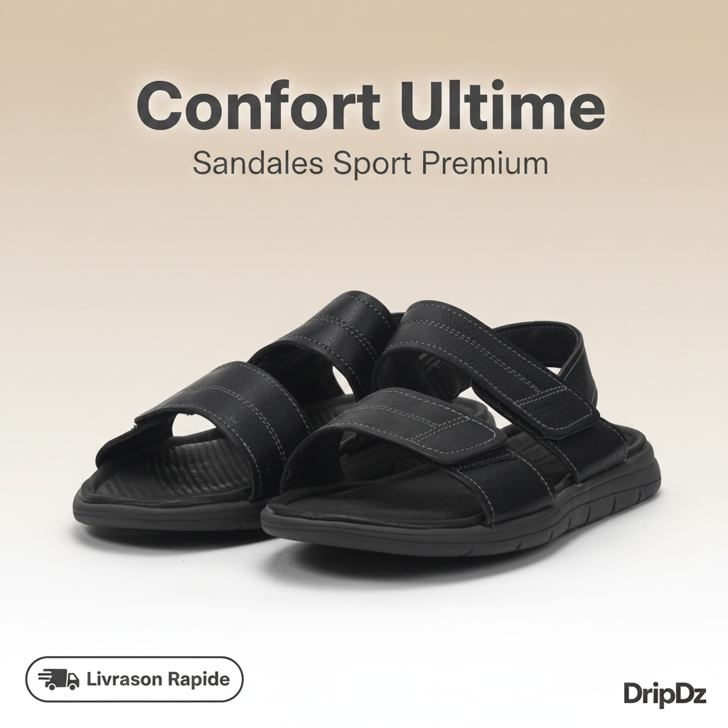 Democrata Sandale Easy Soul NOIR 015141-001