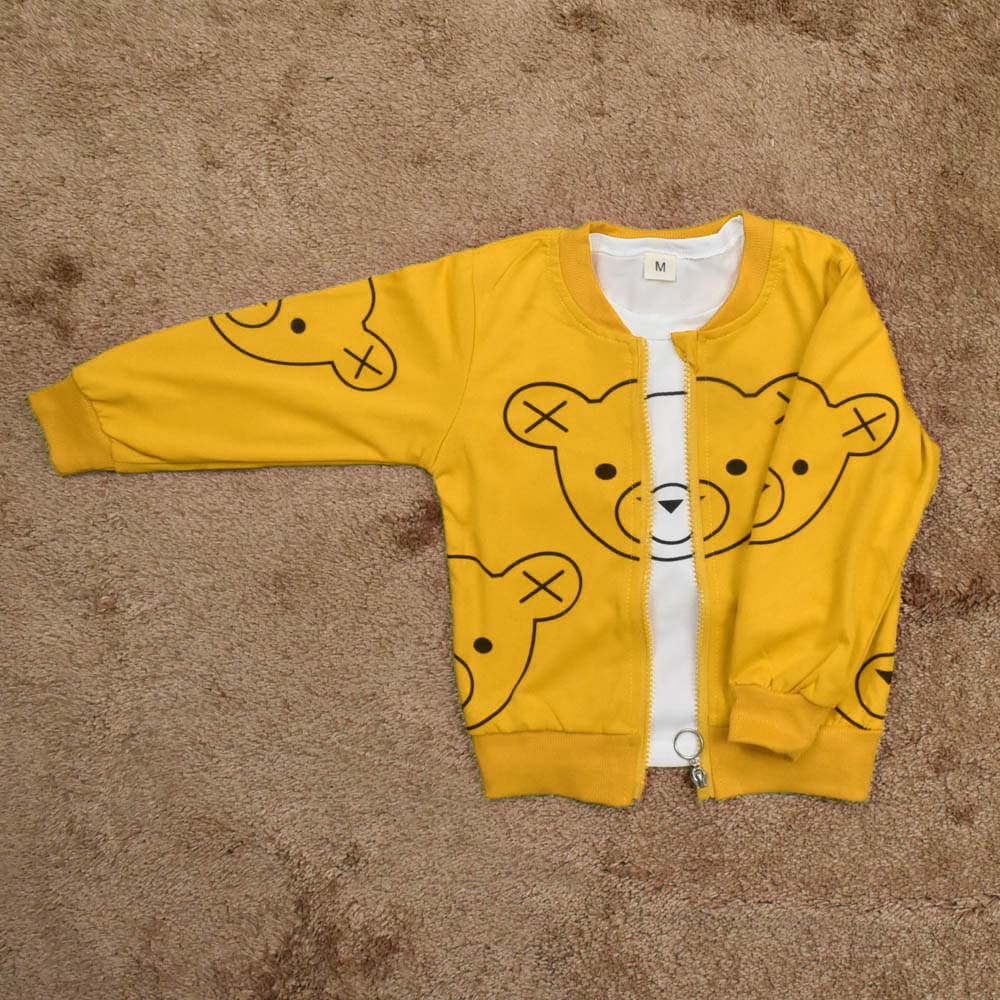 ENSEMBLE kaws 3pcs JAUNE 30123