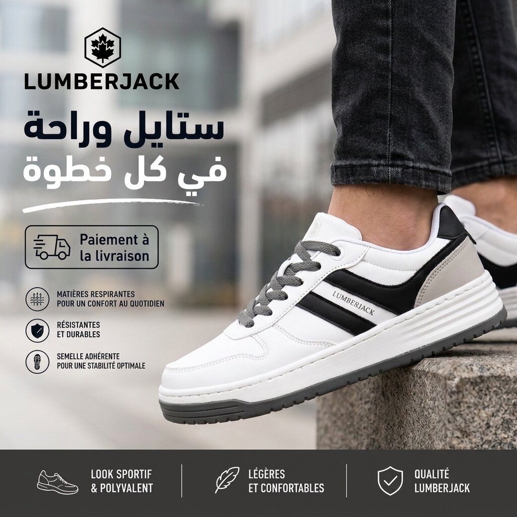 Lumberjack Focus — basket homme style italien