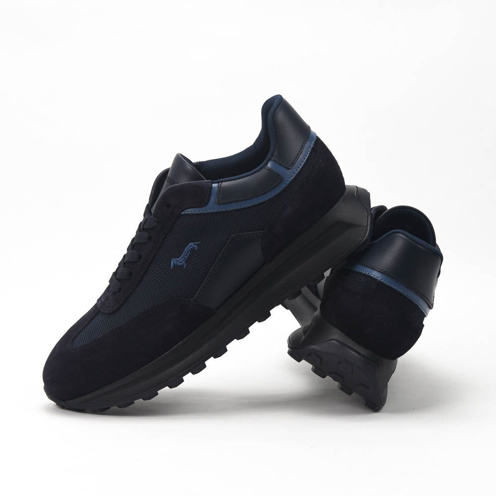 Harmont and  Blaine Leather Sneakers Homme EFM252-061-A60-A6