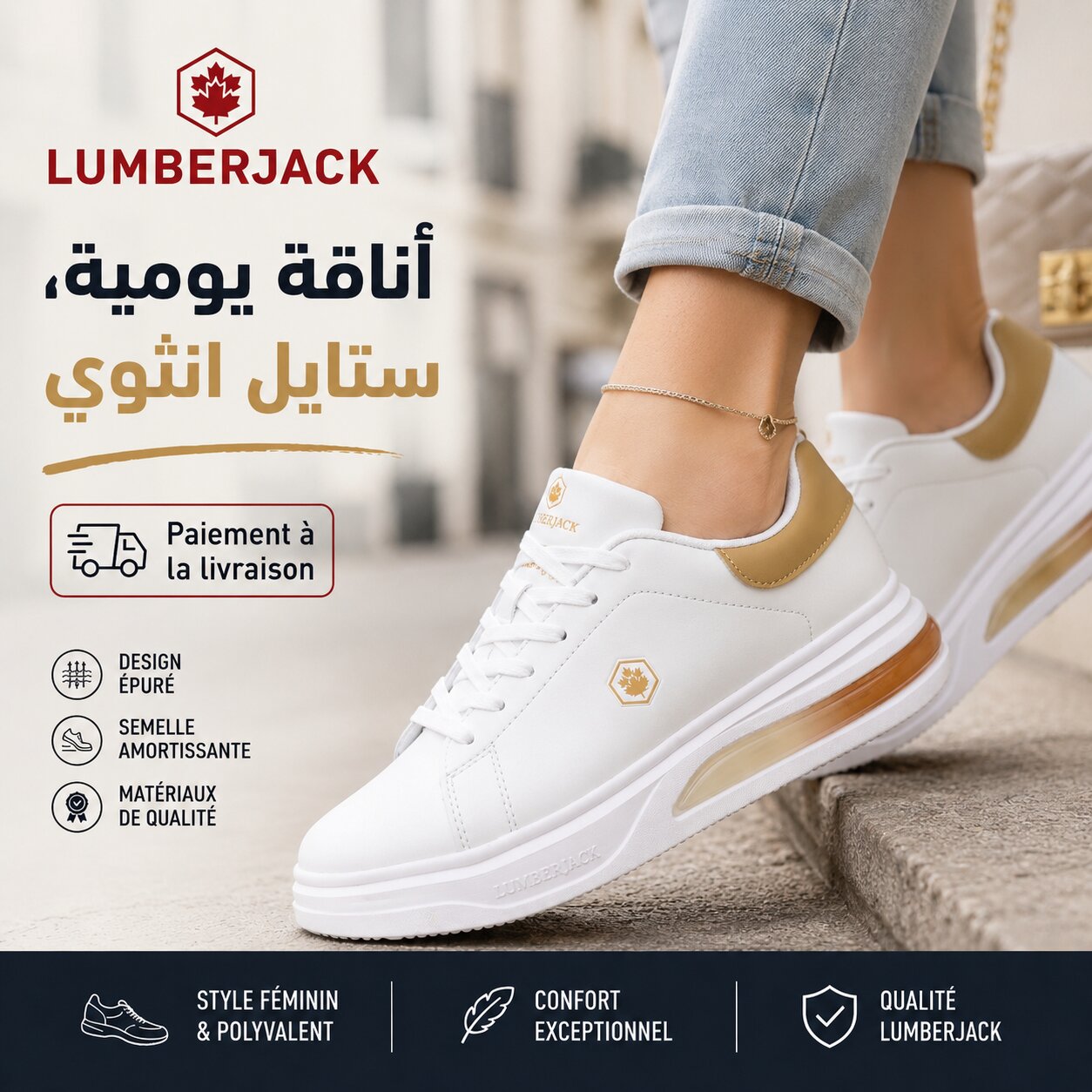 Lumberjack Poli basket femme - DripDz