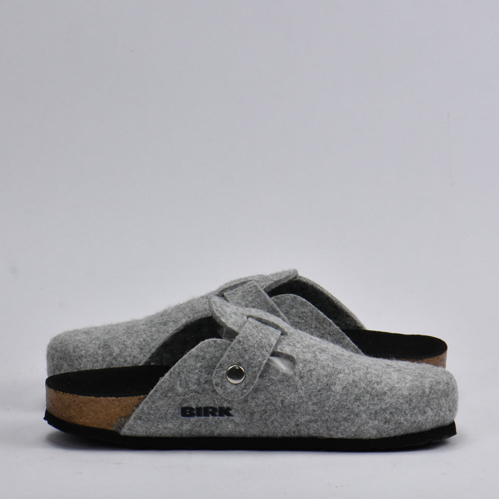 BIRKSBOT GREY FELT PLANTA BLACK F-0GERSBOTFGPN