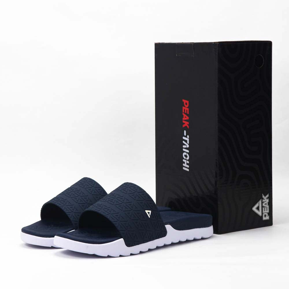 Peak Taichi Slippers Navy White E02767L-3010