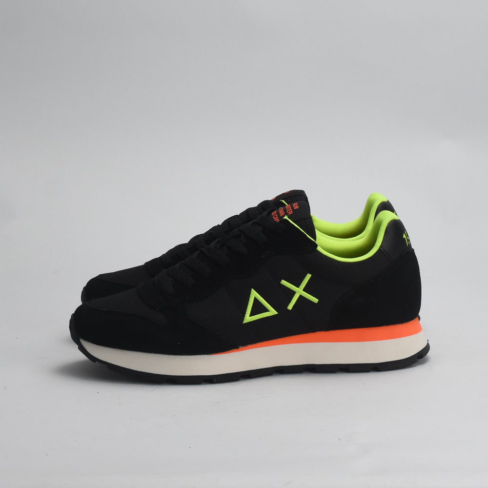 BASKET SUN68 TOM FLUO 11 NERO Z44102-11