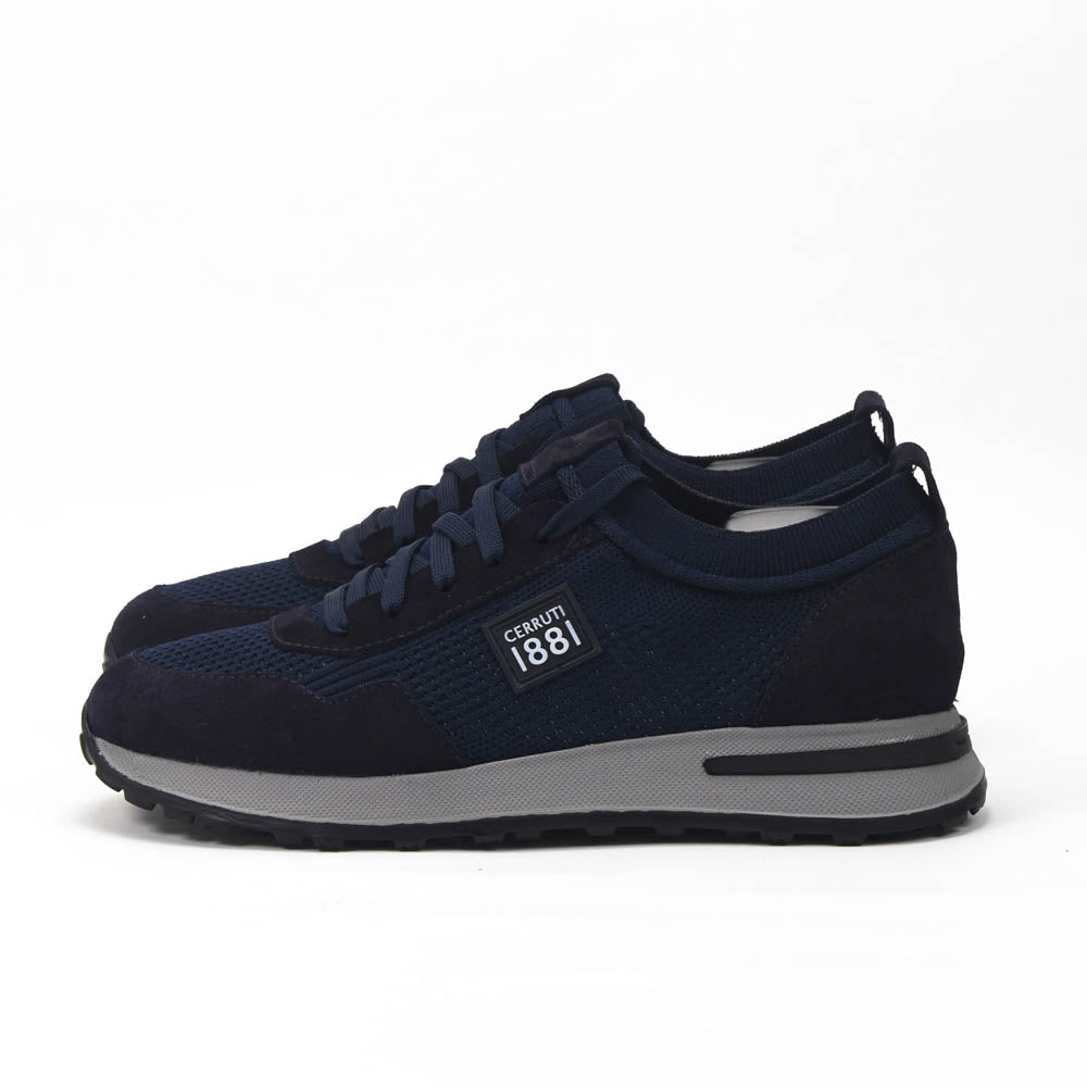Cerruti 1881 Man Shoes Sneakers CSSU01268-BLUE