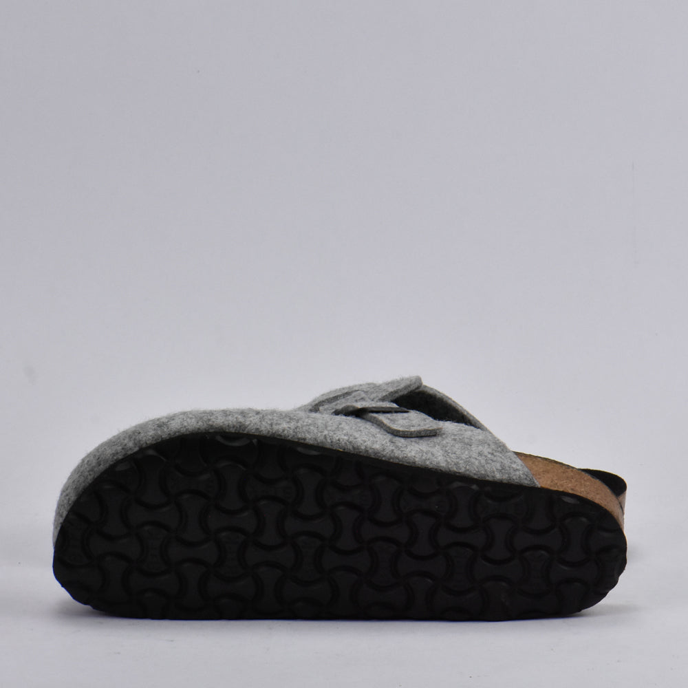BIRKSBOT GREY FELT PLANTA BLACK F-0GERSBOTFGPN