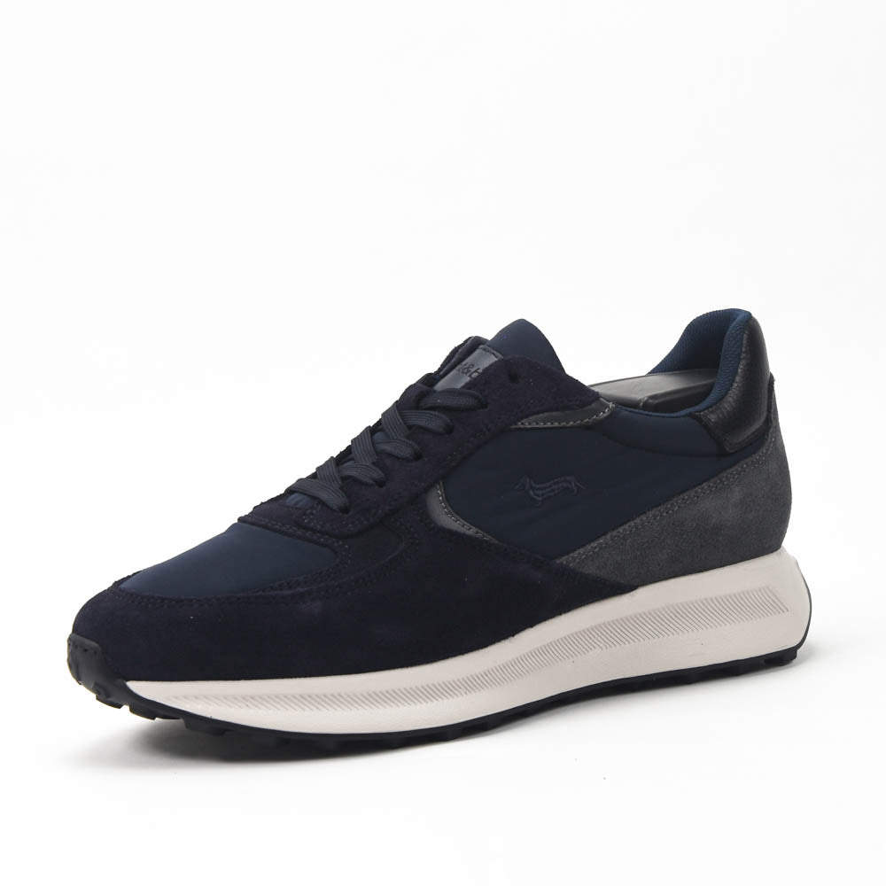 Harmont and Blaine Camoscio Tex Sneakers Homme EFM252-060-A70-A6
