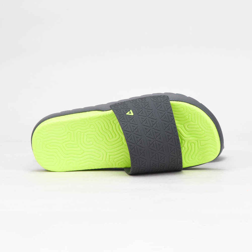 PEAK SLIPPERS DK.GREY YELLOW E02767L