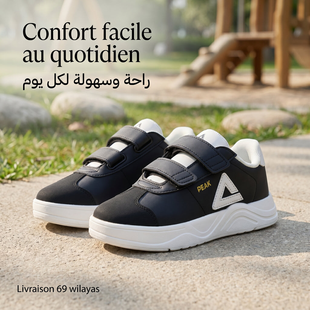 Peak Kids Casual Shoes Black EK59760H-0020