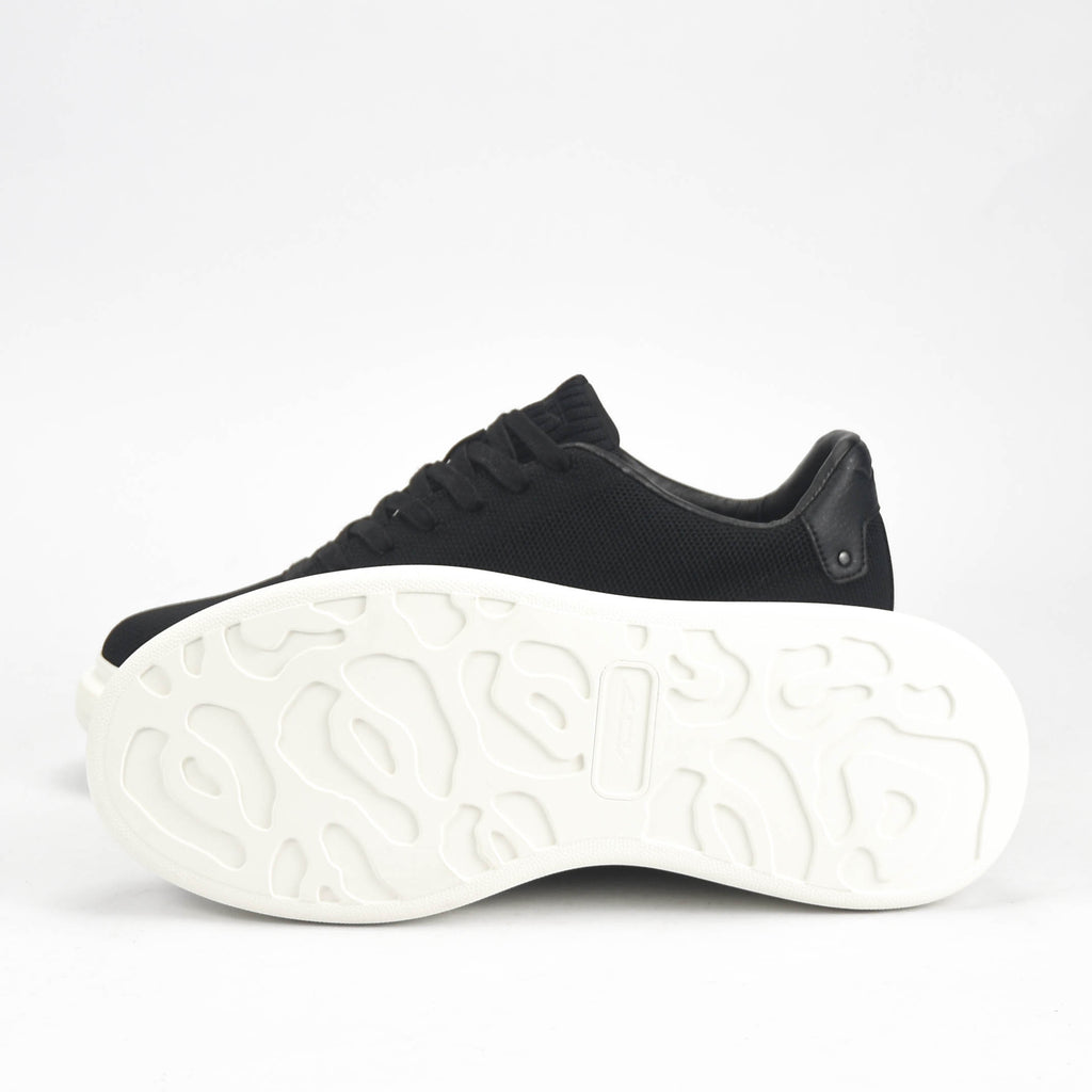 VO7 SHOES ELYSEE KNIT BLACK CH-ELY-BLK