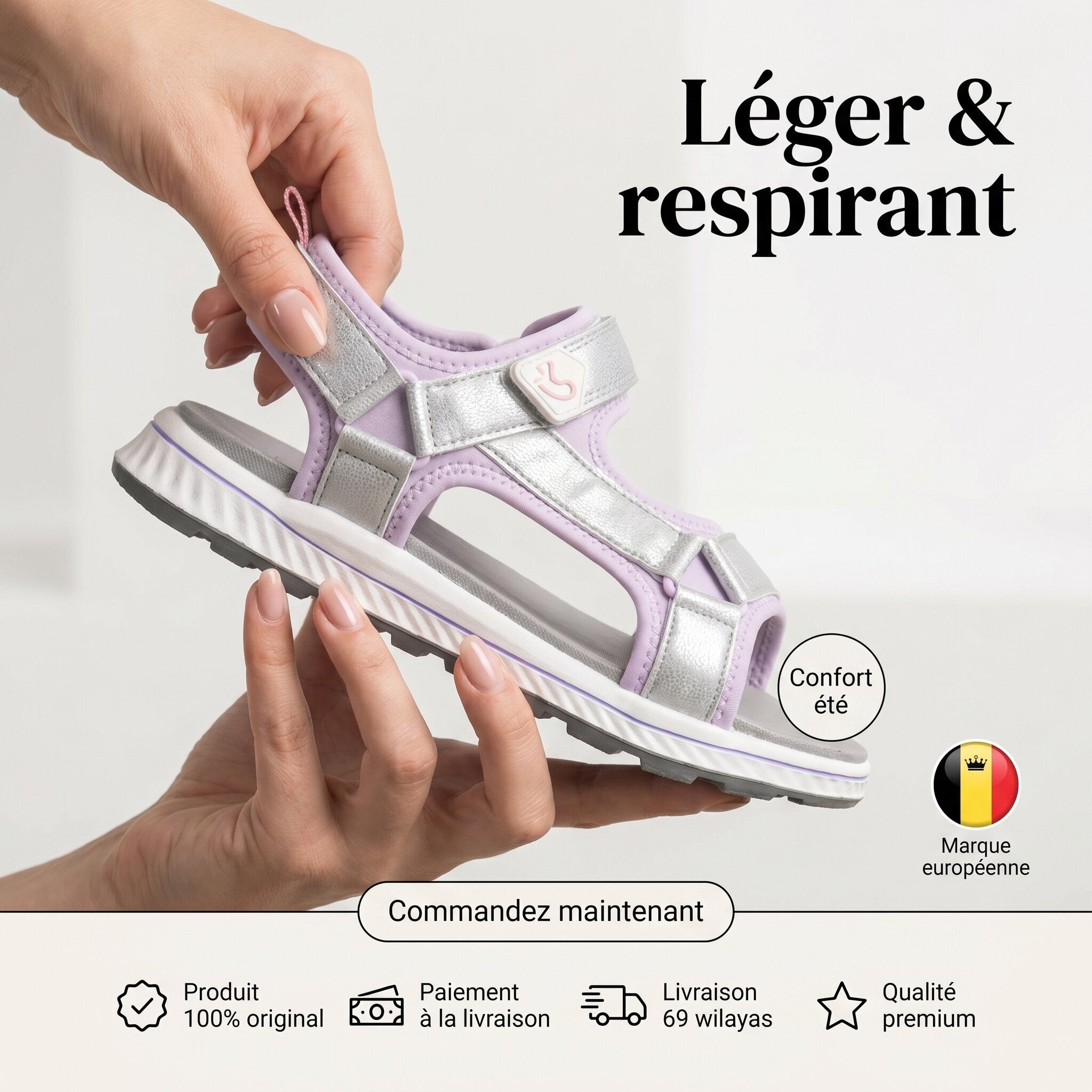 Safety Jogger Sandales Scratch Femme  613961-LLC-SIL