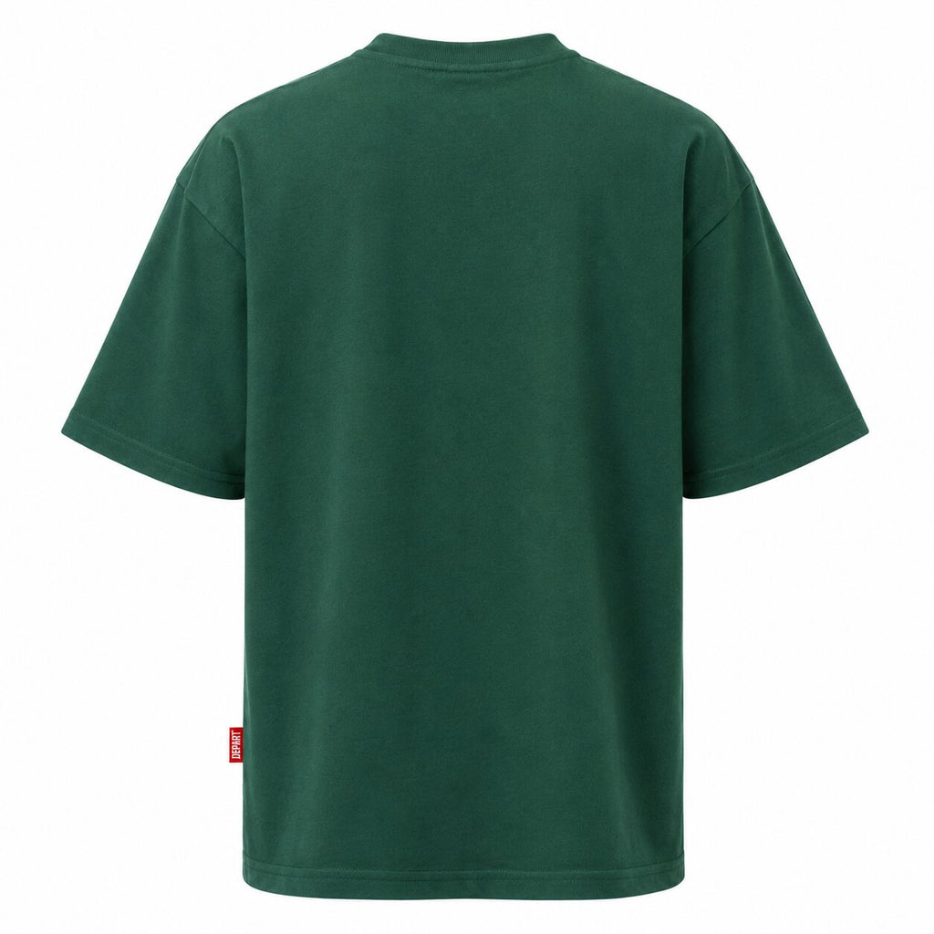 Départ Homme T-shirt Oversize Vert MT319-G23-014090