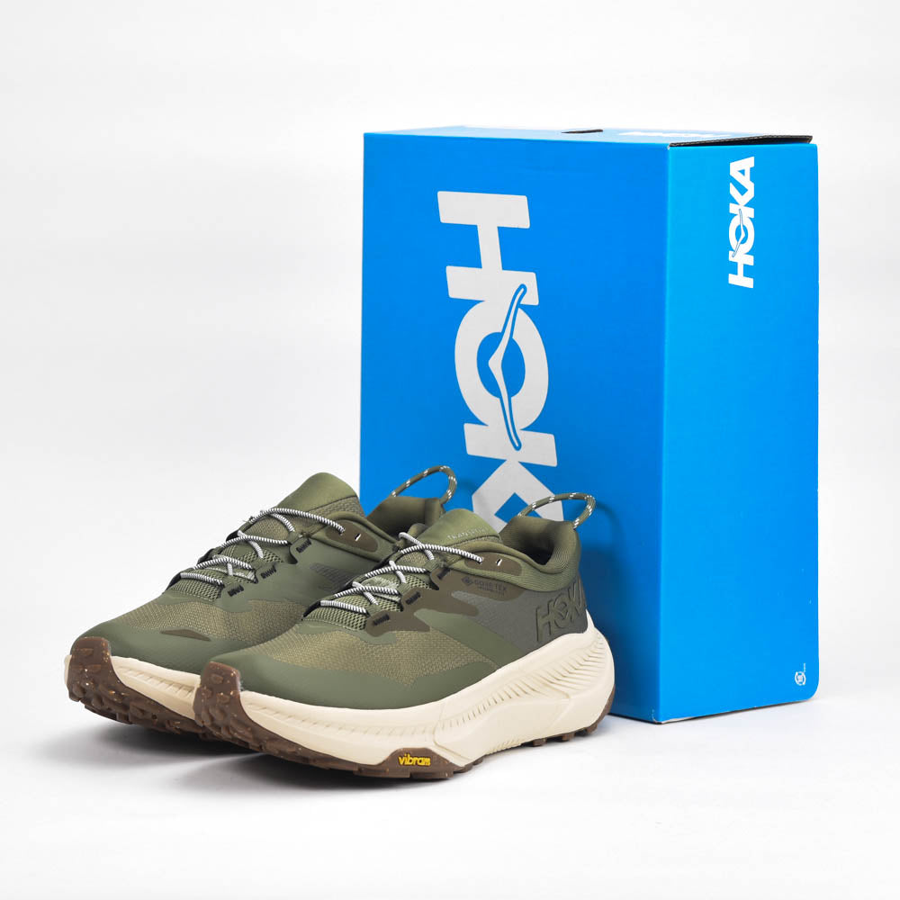 HOKA Transport GORE-TEX Slate Oat Milk Sneakers 1133957-STTM