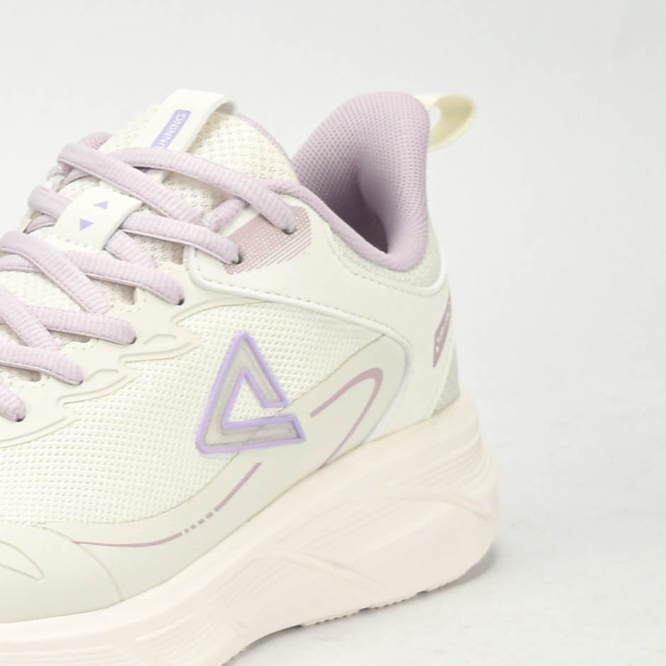 PEAK TRAINING RUNNING SHOES-WHITE/PURPLE EXT54428H-Z524